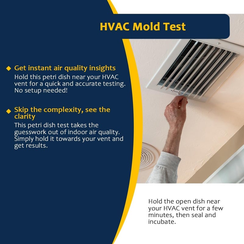 hearcozy Mold Testing Kit with 5 Individual Tests - DIY Mold Test Kit for Home - Includes Detailed Mold Identification Guide - Fast and Reliable Mold Detector for Home - Image 5